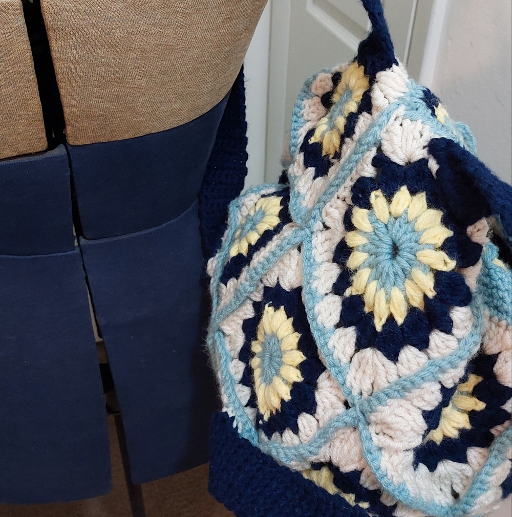 Handcrafted Crochet Backpack - image 6